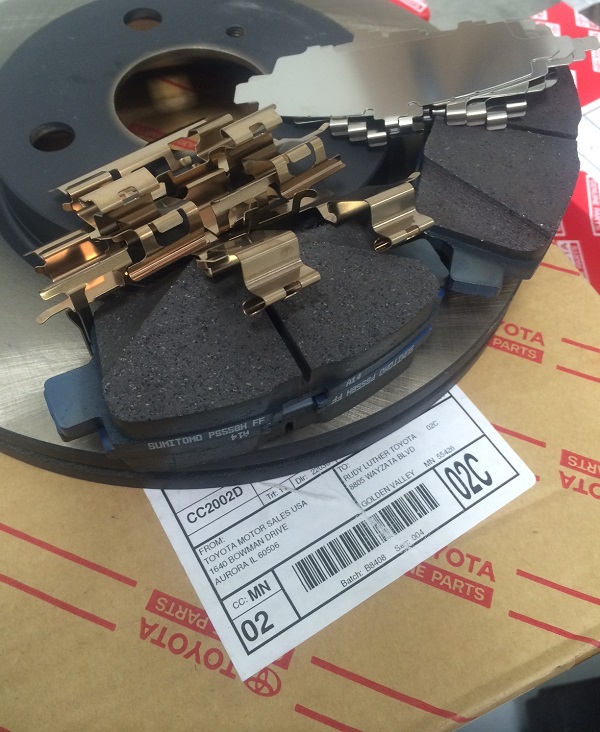 toyota brake calipers seized #2