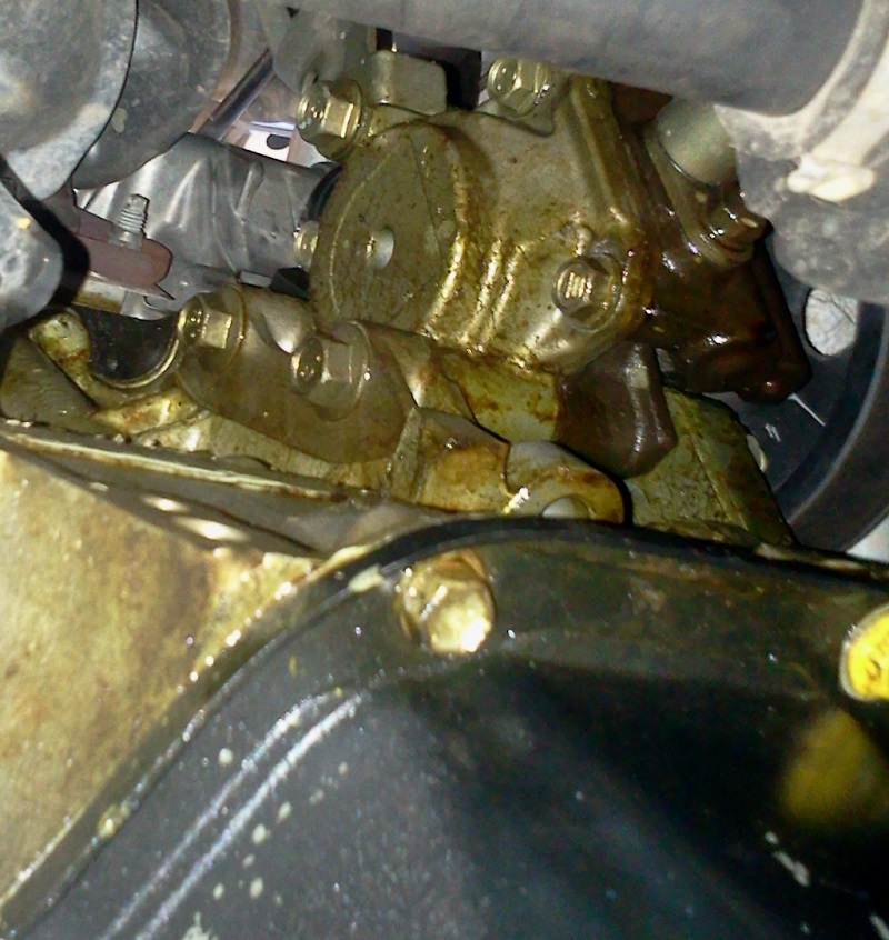 pontiac vibe 2004 timing cover leak