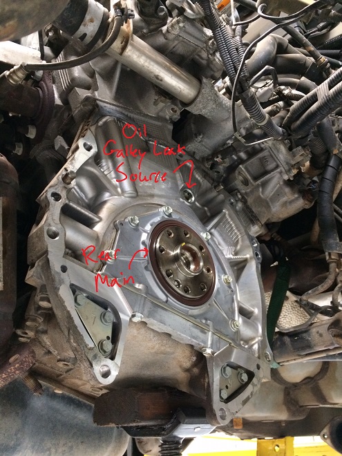 Toyota And Lexus V6 Oil Leak Rear Main Seal Leak That Isn T A