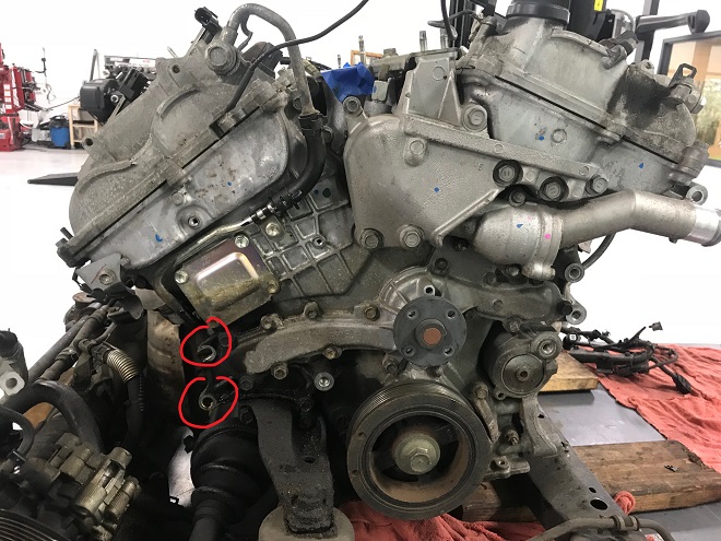Power steering removed