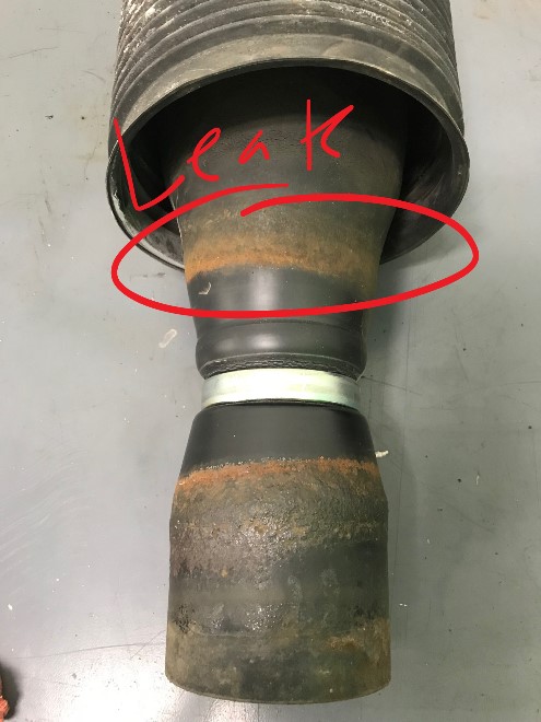 GX470 Air Spring leaking