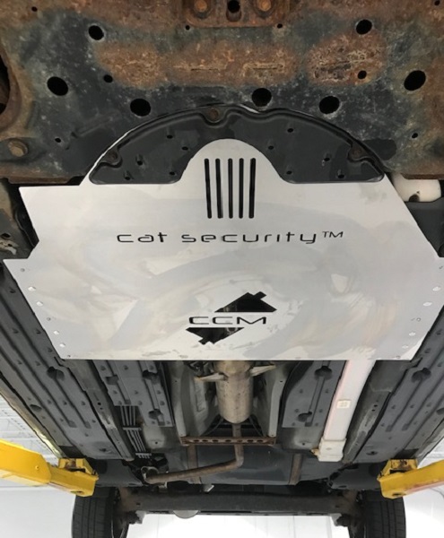 Prius catalytic converter shield